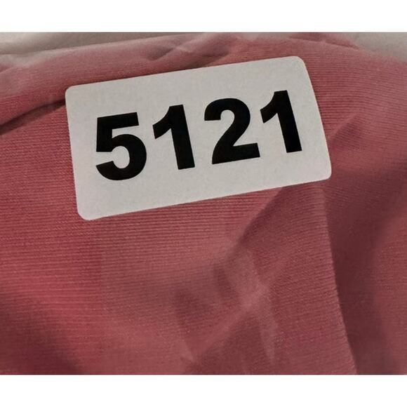 Vince Camuto Large Rose Pink Short Puff Eyelet Sleeve Top Polyester Spandex - Picture 7 of 7